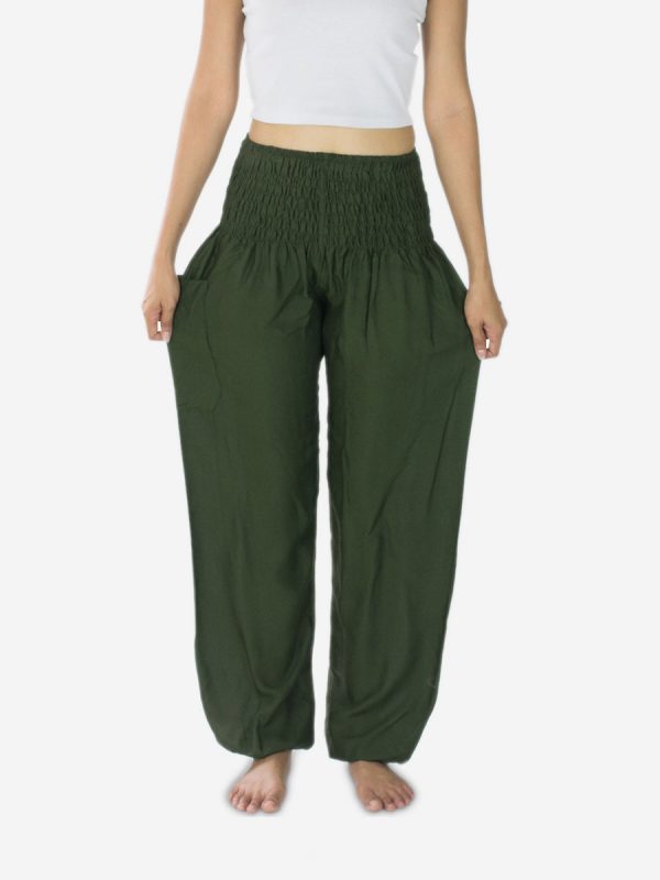 army-green-yoga-pants