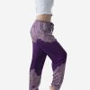 tie-waist-thai-harem-pants-purple-feather-mandala